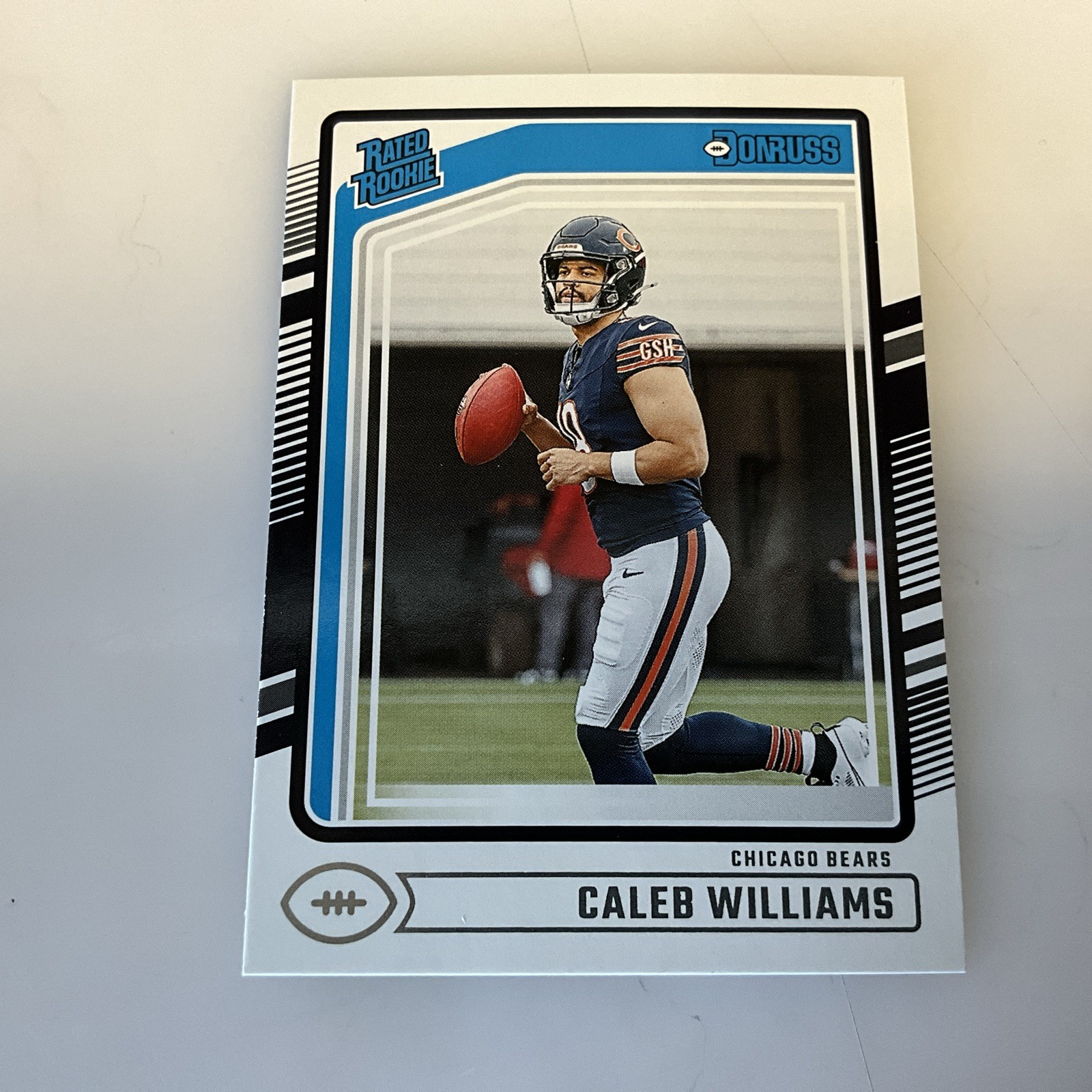 Caleb Williams 2024 Panini Donruss Rated Rookie #327 (RC) Chicago Bears