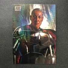 2024 Topps Chrome Star Wars Galaxy Galactic Empire Art Moff Gideon Prism /75