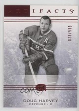 2014-15 Upper Deck Artifacts Ruby 73/599 Doug Harvey #27 HOF 00er