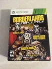 Borderlands Triple Pack  Xbox 360