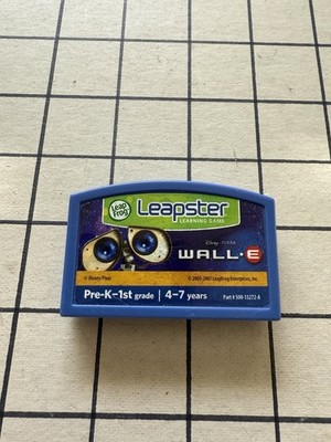 Leap Frog Leapster Learning Game Wall E Disney Ages 4-7 Kids Cartridge
