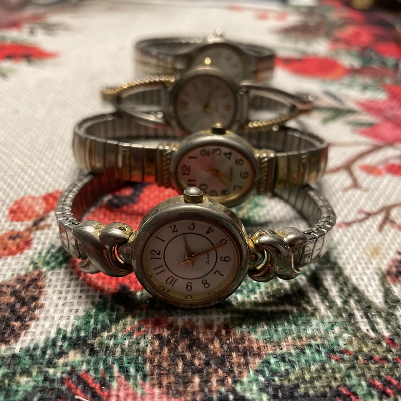 Lot Of 4 Vintage Quartz Watches