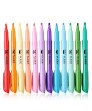 Mr. Pen- Highlighters, 12 Pack, Assorted Colors, Chisel Tip, 12 Bright