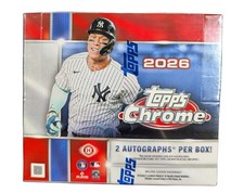 2026 Topps Chrome Baseball Jumbo Box #HN