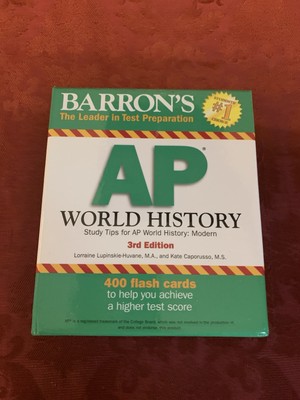 Barron's AP United States History : 500 Flash Cards by Michael Bergman and Kevin