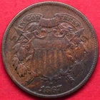 1867-P Two Cent Piece — photo from another recent sale