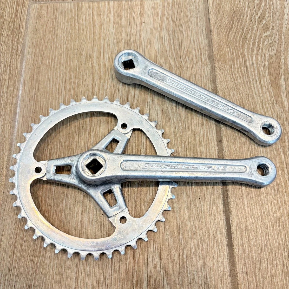Stronglight Bicycle Cranksets with Double Chainrings 170 mm