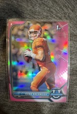 2021-22 Bowman University - Hank Bachmeier #45 Chrome Prospects Pink...