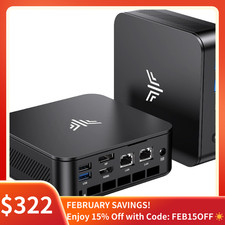 KAMRUI E3 Mini PC AMD Ryzen 5 3500U Windows 11 Pro 16GB DDR4 512GB SSD