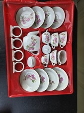 Vintage Childs Floral China Tea Set