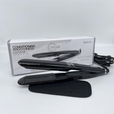 BaByliss Steam Straight, Glätteisen, Dampf-Glätteisen, für ultraglatte Haare, mi