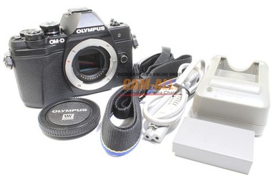 Olympus OM-D E-M10 Mark III Digital Camera Body Only - Black **Very Good**