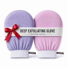 Exfoliating Gloves for Shower Body Scrubber Korean Exfoliating Mitt