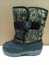 Kamik Snowbugg Mossy Oak Children/Infants Size 11 Waterproof Insulated Boots