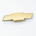 Front Grille Badge Emblem Gold Bowtie ABS Acrylic For Chevrolet Logo 12335633