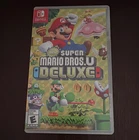 New ListingNintendo New Super Mario Bros. U Deluxe Switch Cartridge w/ Case E NTSC-U/C