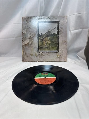 VTG 1971 LED ZEPPELIN IV 4 ZOSO VINYL RECORD LP Atlantic SD 19129 STEREO