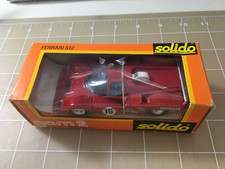 Solido Gam 2 Ferrari 512 ~ No. 197 Red Diecast 1:43 Scale in Box ~NEW  FREE SHIP