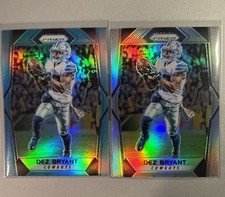 2017 Panini Prizm Dez Bryant Blue Refractor /199 Dallas Cowboys