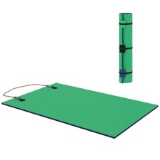Green 9' x 6' Lily Pad Floating Mat, Floating Water Pad for Lake