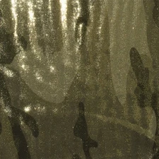 Golden-Multi Famous Maker Camouflage Printed Stretch Tricot Swimwear Fabric