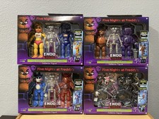 FNaF Five Nights at Freddy  s Endo Series Toy Freddy, Bonnie, Chica, Mangle Set