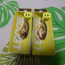 RAID JAPAN Level VIB Boost 3.5g 38mm Gold Black Vibrating Lure Set of 2