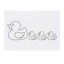 'Family Of Ducks' Temporary Tattoos / Transfers TO00020181 