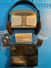 SONY Walkman WM-GX322 Radio Cassette Recorder  Case New Belt - See Details