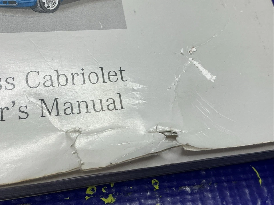 Mercedes-Benz CLK320/430 2003 descapotable manual del propietario 2085842896 Foto 3 de 4