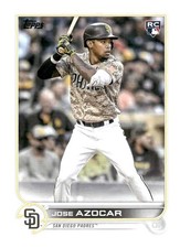 2022 Topps Update #US280 Jose Azocar
