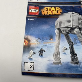 Lego Star Wars 75054 Manual Instruction Books 1 & 2