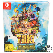 ebay® Auktion 326822239772 | Nintendo Switch Spiel Toki Retrollector Sammler Edition OVP NEU Verschweißt Thumbnail of ebay® auction 326822239772 | Nintendo Switch Spiel Toki Retrollector Sammler Edition OVP NEU Verschweißt