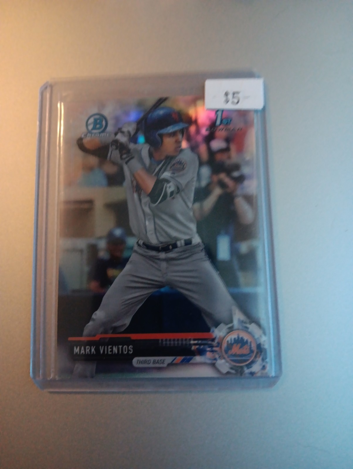 2017 Bowman Draft Mark Vientos #BDC-139 Chrome Refractor 