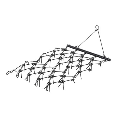 Drag Harrow 4 x 5.6 ft Chain Harrow ATV Lawn Rake for Landscape Leveling