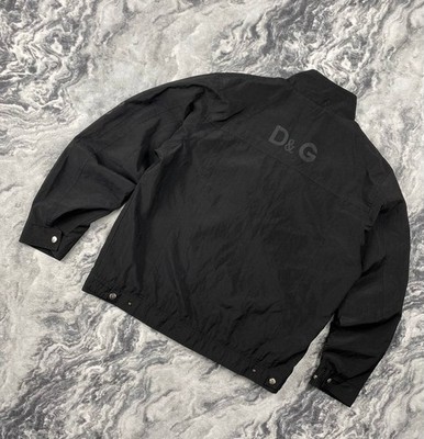 Vintage Dolce Gabbana Nylon Lite Jacket Men Size M Black | eBay
