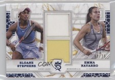 2024 Royalty Prodigious Pairings Blue 2/25 Emma Navarro Sloane Stephens 6ns