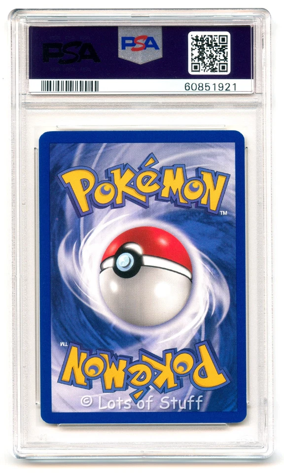 PSA 10 GEM MINT Meowth Team Rocket 1st Edition 2000 Pokemon WOTC 62/82  -21 - Image 2 of 2