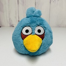 Angry Birds Blue Bird Jake Jay Jim 6" Plush Stuffed Animal 2010