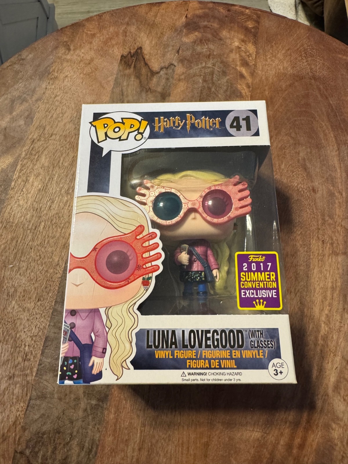 Funko Pop! Luna Lovegood W/Glasses Harry Potter 2017 Summer Convention Exclusive