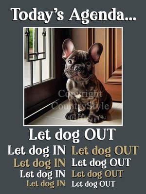 Französische Bulldogge Kühlschrankmagnet lustiges Geschenk Frenchie Hund