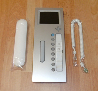 Siedle BTCV 850-03 Silber Bus-Telefon Comfort mit Farbmonitor GEPRÜFT!