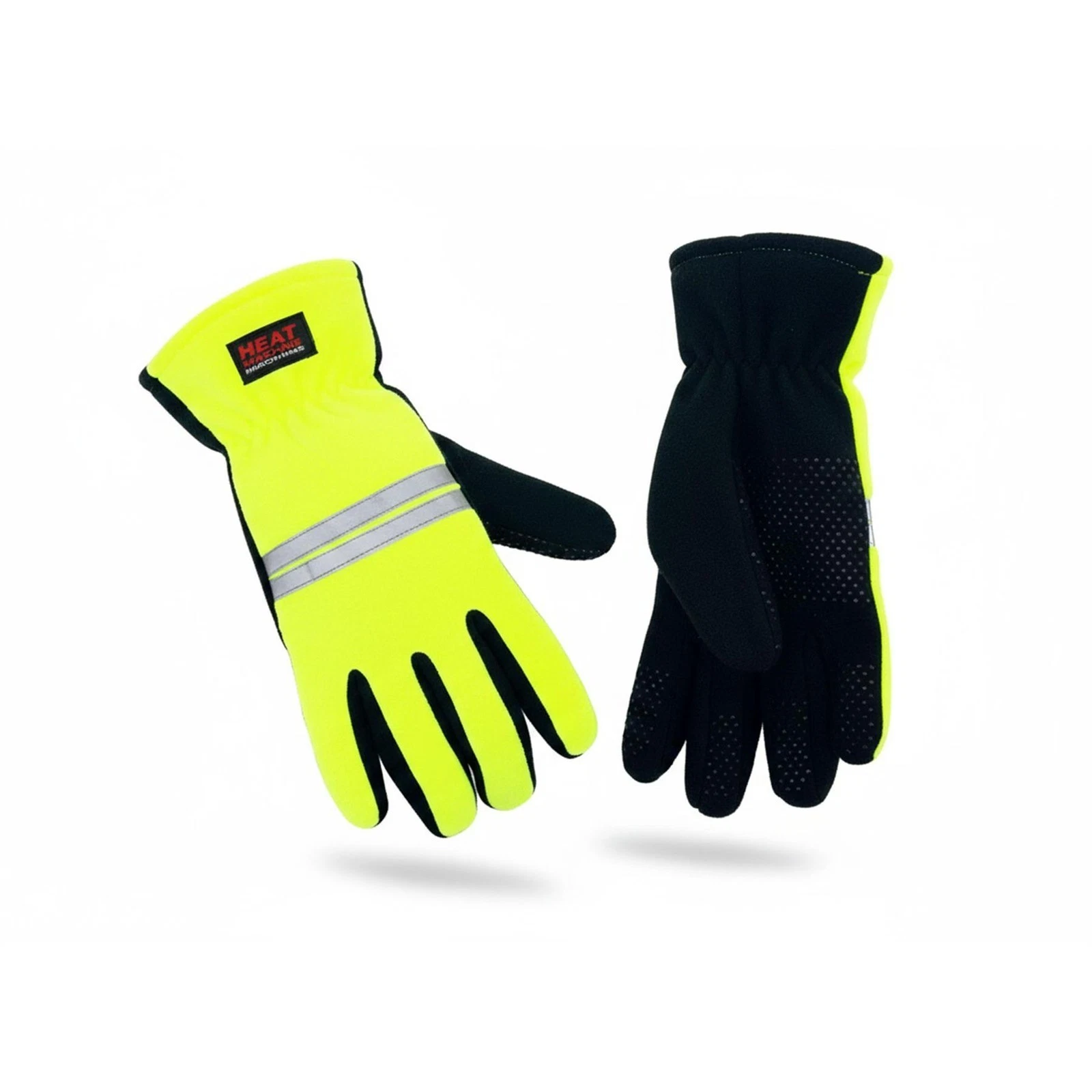 Mens Real Leather Gloves 100% Warm Winter Driving Classic Black Size M-XL