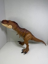 Jurassic World Thrash 'n Throw Tyrannosaurus Rex Action Figure T Rex Toy TESTED