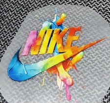 2Logos Iron On Transfer/heat Transfer T-shirt/bags /Nike