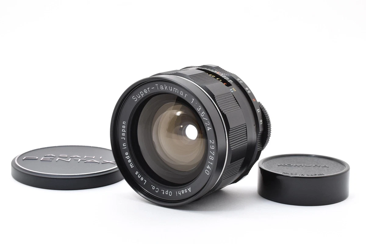 【美品、付属品有】Super Takumar 24mm F3.5 PENTAX f/3.5 Camera Lenses 24mm Focal for sale | eBay