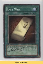 Last Will 1st Ed. YuGiOh Starter Deck Yugi Evolution #SYE-031 2004 READ 2u3