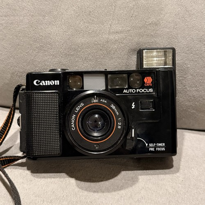 #ad Canon AF35M Autoboy Sure Shot point amp; shoot 35mm Film Camera JAPAN WORKING $112.00