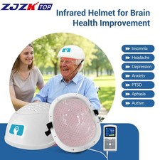 810nm Brain Infrared Light Therapy Helmet PBM for Alzheimer Stroke  Depression
