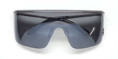 ROBERTO CAVALLI SRC012 530X GUNMETAL/BLACK WRAP HALF-RIM  display picture 3